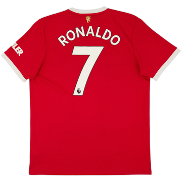 2021-22 Manchester United **Camiseta local** Ronaldo #7 - 6/10 - (L)