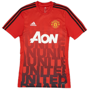 2016-17 Manchester United adidas Training Shirt - 7/10 - (S)