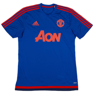 2015-16 Manchester United adidas Training Shirt - 9/10 - (L)