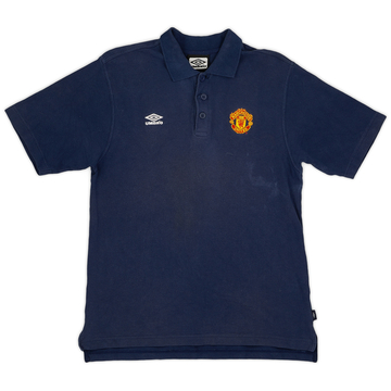 1999-00 Manchester United Umbro Polo Shirt - 8/10 - (M)