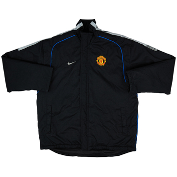 2002-03 Manchester United Nike Padded Bench Coat - 8/10 - (L)