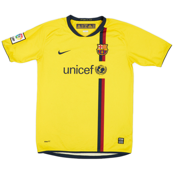 2008-10 Barcelona Away Shirt - 5/10 - (XL.Boys)