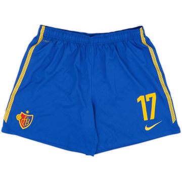Shorts de local versión jugador del FC Basel 2010-12 #17 (Shaqiri) - 8/10 - (L)