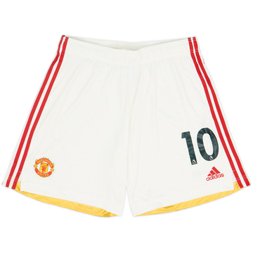 2021-22 Manchester United Home Shorts #10 (Rashford) - 7/10 - (XL)