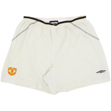 2000-02 Manchester United Home Shorts - 5/10 - (L)