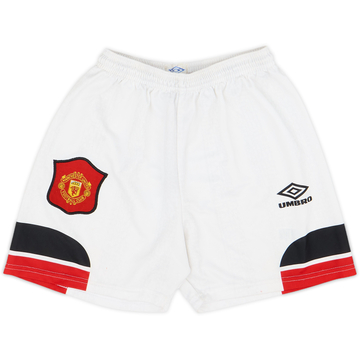 1994-96 Manchester United Home Shorts - 8/10 - (Y)