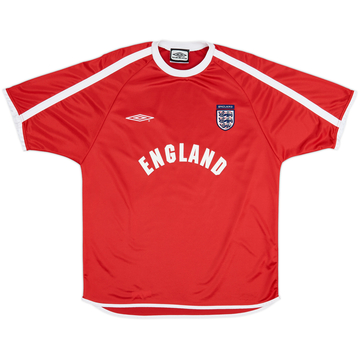 2000-02 Camiseta de entrenamiento Umbro de Inglaterra 2000-02 - 7/10 - (M)