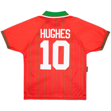 1994-96 Wales Home Shirt Hughes #10 - 9/10 - (L)