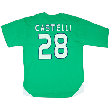 2009-10 Crotone Match Issue GK Shirt Castelli #28
