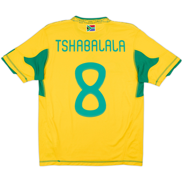 2009-11 South Africa Home Shirt Tshabalala #8 - 8/10 - (XL.Boys)