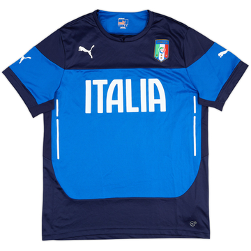 2014-15 Italy Player Issue Training Shirt (Marcolin) - 9/10 - (XL)