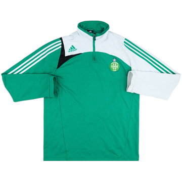 2007-08 Saint Etienne adidas 1/4 Zip Training Top - 5/10 - (XL)