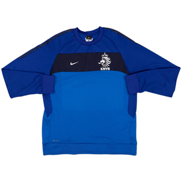 2010-11 Netherlands Nike Sweat Top - 8/10 - (L)