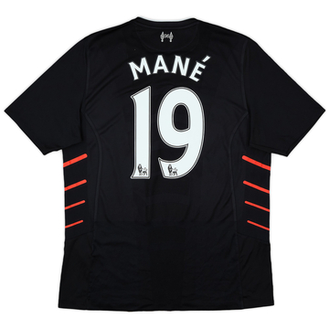 2016-17 Liverpool Away Shirt Mane #19VS