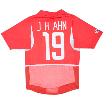 2002-03 South Korea Player Issue Home Shirt J.H.Ahn #19 - 9/10 - (S)