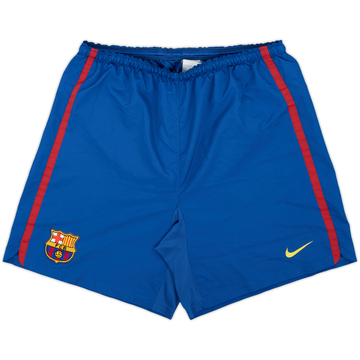 2006-07 Barcelona Home Shorts - 6/10 - (XL)