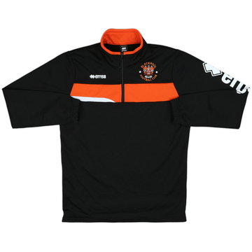 2016-17 Blackpool Errea 1/4 Zip Training Top - 8/10 - (M)