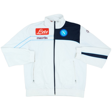 2011-12 Napoli Macron Track Jacket - 8/10 - (L)