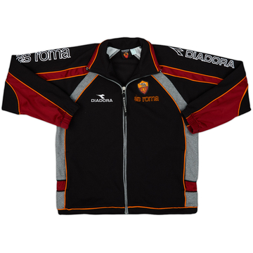 1998-99 Roma Diadora Track Jacket - 9/10 - (L.Boys)