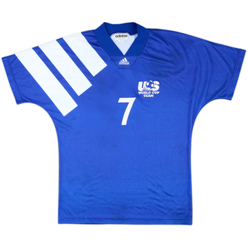 1992-94 USA Match Issue Away Shirt #7