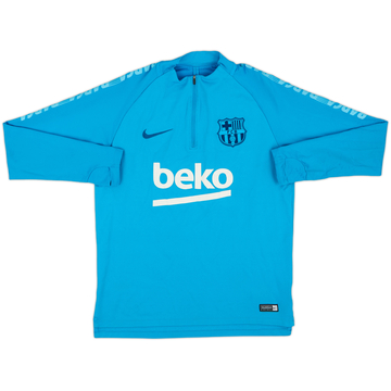 2019-20 Barcelona Nike 1/4 Zip Drill Top - 7/10 - (M)
