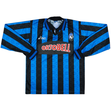 1995-96 Atalanta Match Issue Home L/S Shirt #10