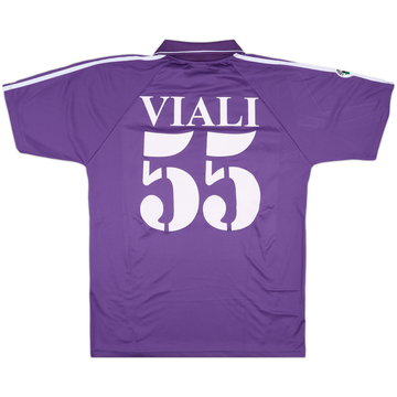 2004-05 Fiorentina Match Issue Home Shirt Viali #55