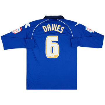 2012-13 Birmingham Home L/S Shirt Davies #6 - 8/10 - (S)