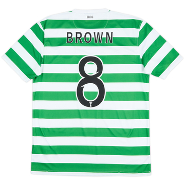 2012-13 Celtic '125th Anniversary' Home Shirt Brown #8 - 6/10 - (M)