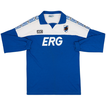 1992-94 Sampdoria Asics Training L/S Shirt - 6/10 - (XL)