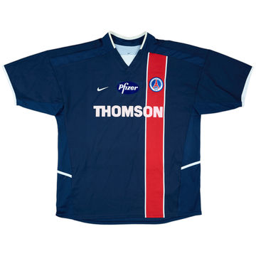 2002-03 Paris Saint-Germain Home Shirt #11 - 8/10 - (XL)
