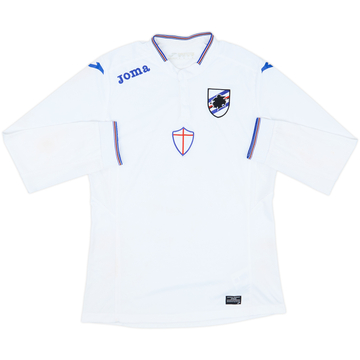 2015-16 Sampdoria Away L/S Shirt - 7/10 - (L)