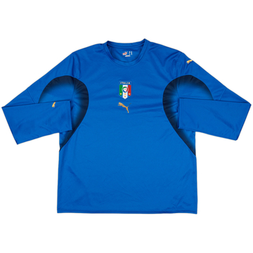 2006-07 Italy Puma Training L/S Shirt - 7/10 - (XL)