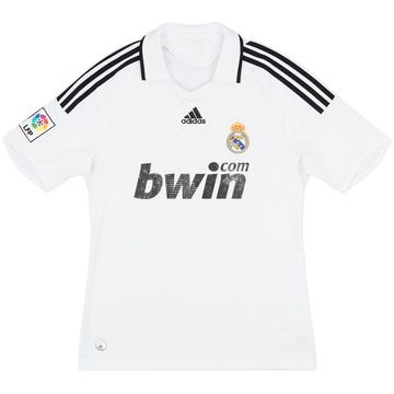 2008-09 Real Madrid Home Shirt - 5/10 - (M)