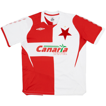 2007-08 Slavia Prague Away Shirt - 7/10 - (L)