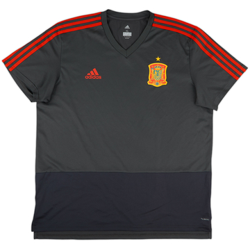 2017-18 Spain adidas Training Shirt - 9/10 - (XL)