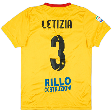 2017-18 Benevento Home Shirt Letizia #3 - 7/10 - (L)