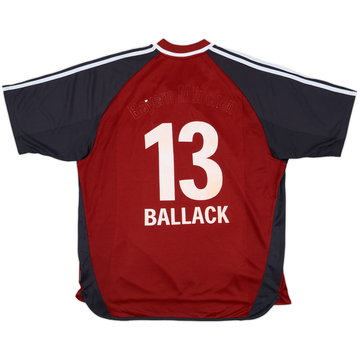 2002-03 Bayern Munich Home Shirt Ballack #13 - 4/10 - (XL)
