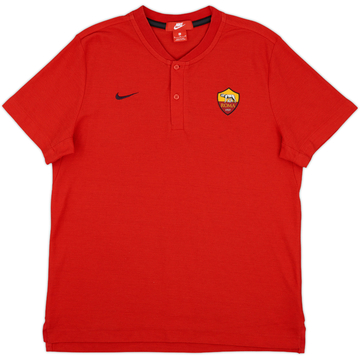 2018-19 Roma Nike Polo Shirt - 8/10 - (XL)