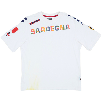 2011-12 Cagliari Kappa Cotton Tee - 4/10 - (XL)
