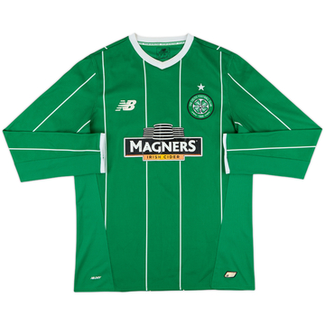 2015-16 Celtic Away L/S Shirt - 6/10 - (S)