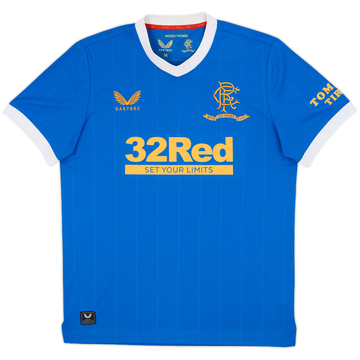 2021-22 Rangers Home Shirt - 5/10 - (M)