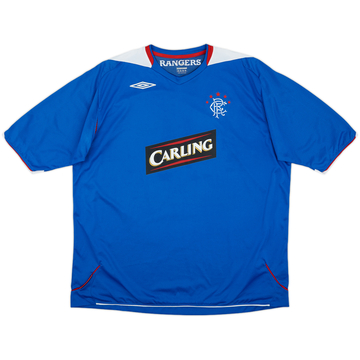 2006-07 Rangers Home Shirt - 6/10 - (3XL)