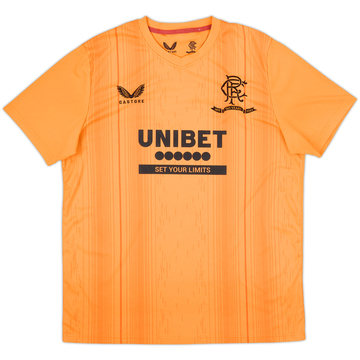 2021-22 Rangers Castore Training Shirt - 7/10 - (L)