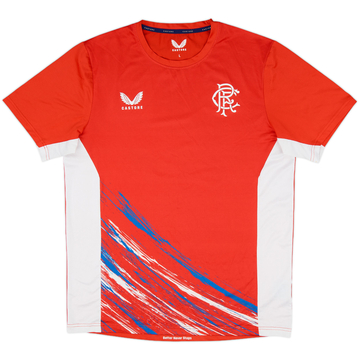 2022-23 Rangers Castore Training Shirt - 9/10 - (L)