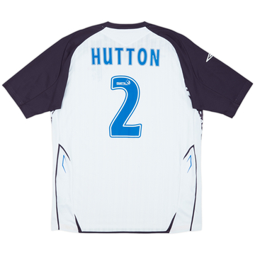 2007-08 Rangers Away Shirt Hutton #2 - 7/10 - (L)