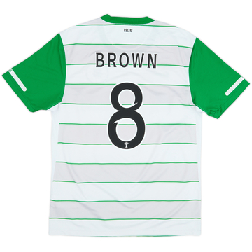 2011-12 Celtic Away Shirt Brown #8 - 8/10 - (M)
