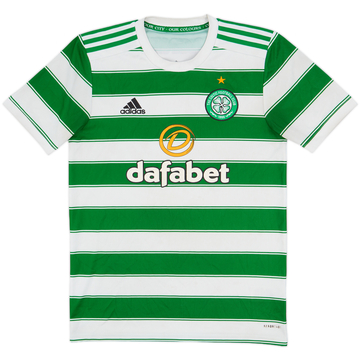2021-22 Celtic Home Shirt - 7/10 - (S)