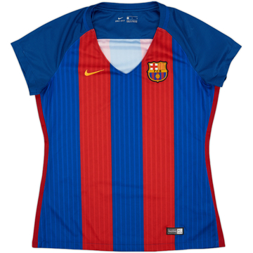 2016-17 Barcelona Home Shirt - 9/10 - (Women's L)