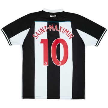 2021-22 Newcastle Home Shirt Saint-Maximin #10 - 6/10 - (XL)